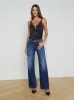 L'agence - Joanne Low-Rise Wide-Leg Jean - Haven sold by Jessie Boutique
