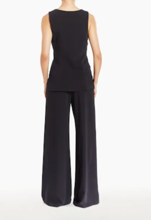 Amanda Uprichard - Kya Jumpsuit - Black sold by Jessie Boutique product image thumbnail 3