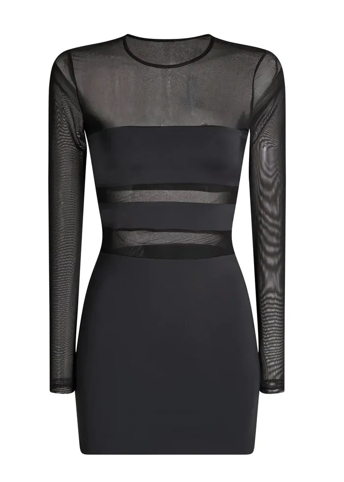 SER.O.YA - Lars Mini Dress - Black sold by Jessie Boutique product image thumbnail 3