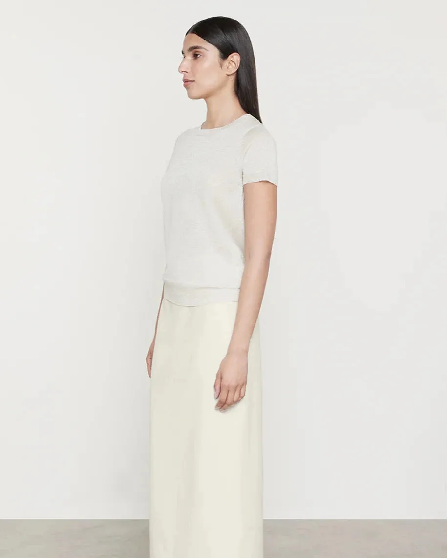 Enza Costa - Lame Knitted Sweater - Champagne sold by Jessie Boutique product image thumbnail 2