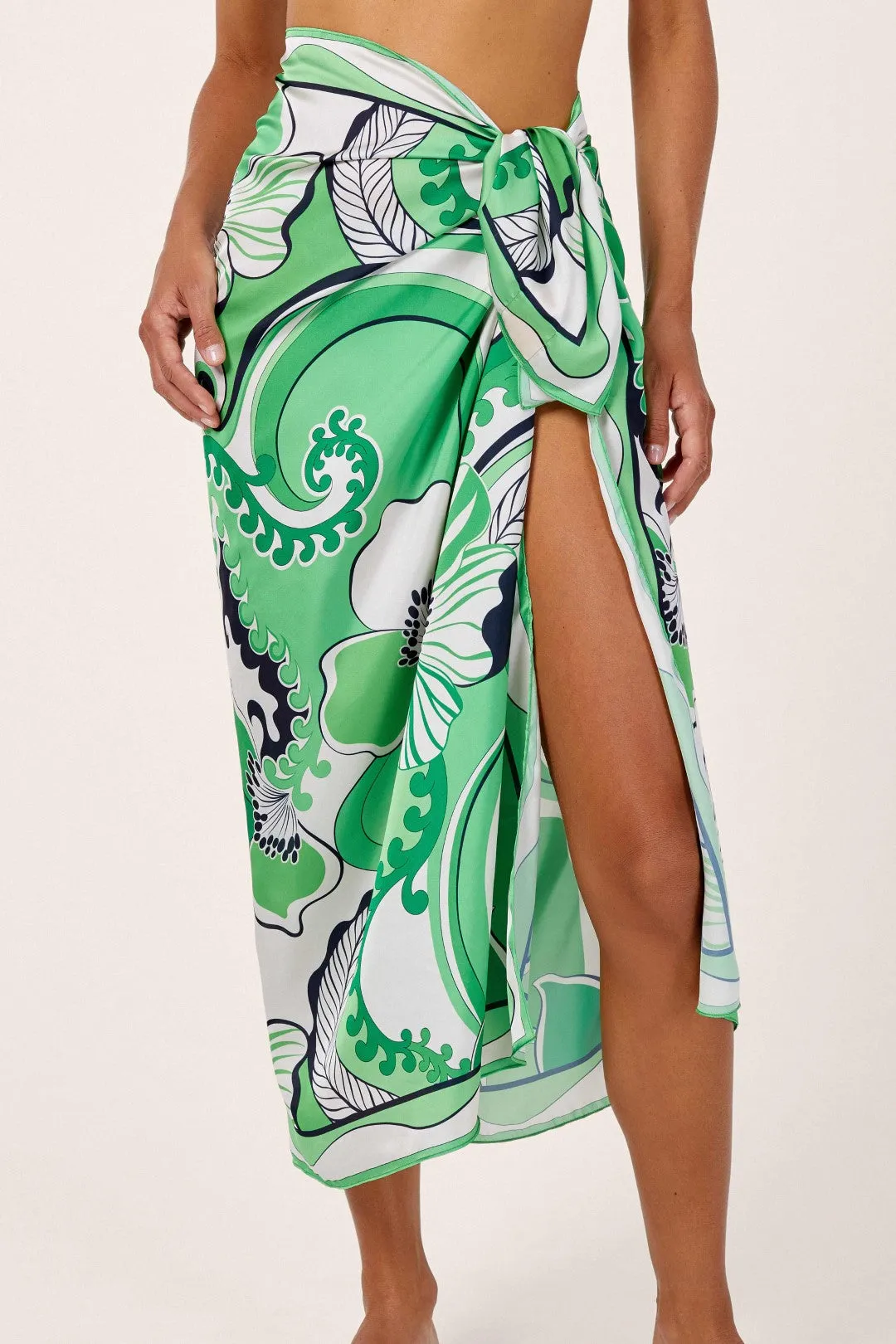 Cin Cin - Long Silky Scarf - Fern sold by Jessie Boutique product image thumbnail 2