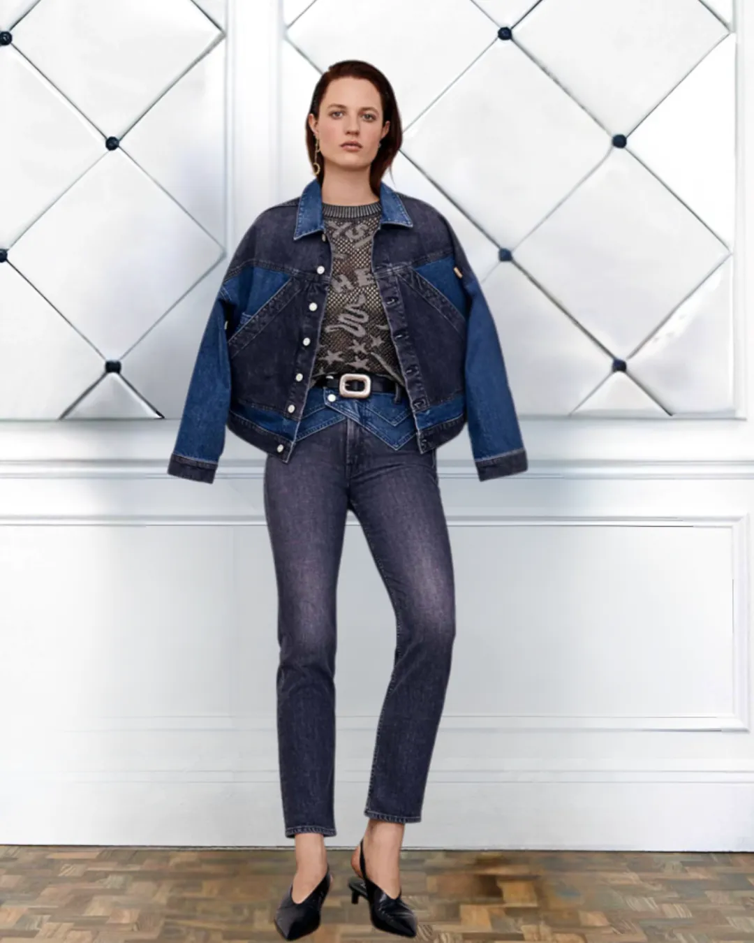 Mother - The Triangle Drifter - Black And Blue sold by Jessie Boutique product image thumbnail 2