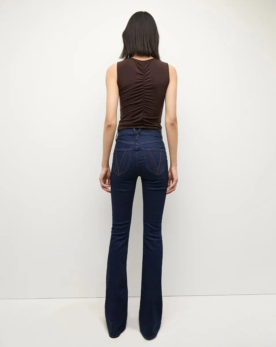 Veronica Beard - Beverly Skinny-Flare Jean - Rodeo Clean sold by Jessie Boutique product image thumbnail 3
