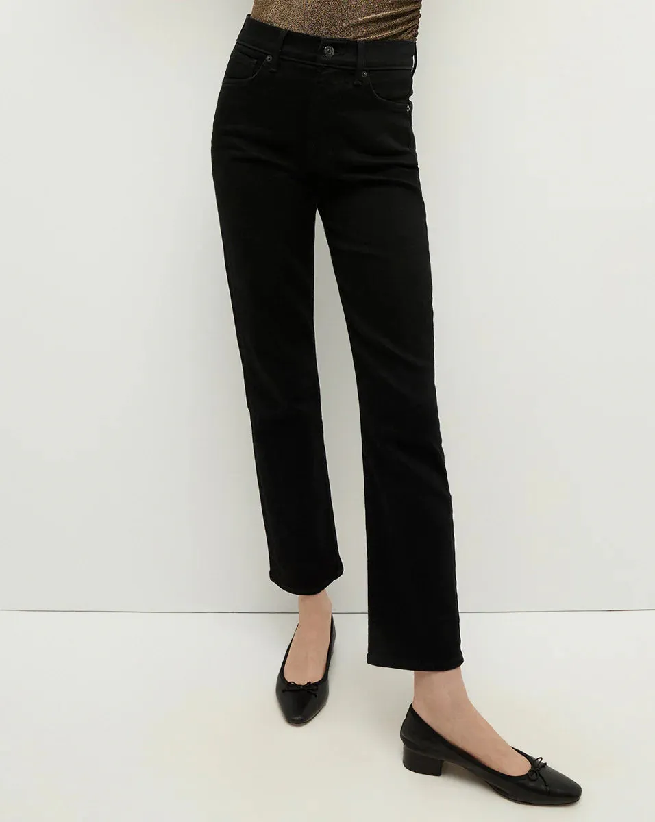 Veronica Beard - Ryleigh Slim Straight Jean - Onyx sold by Jessie Boutique product image thumbnail 2
