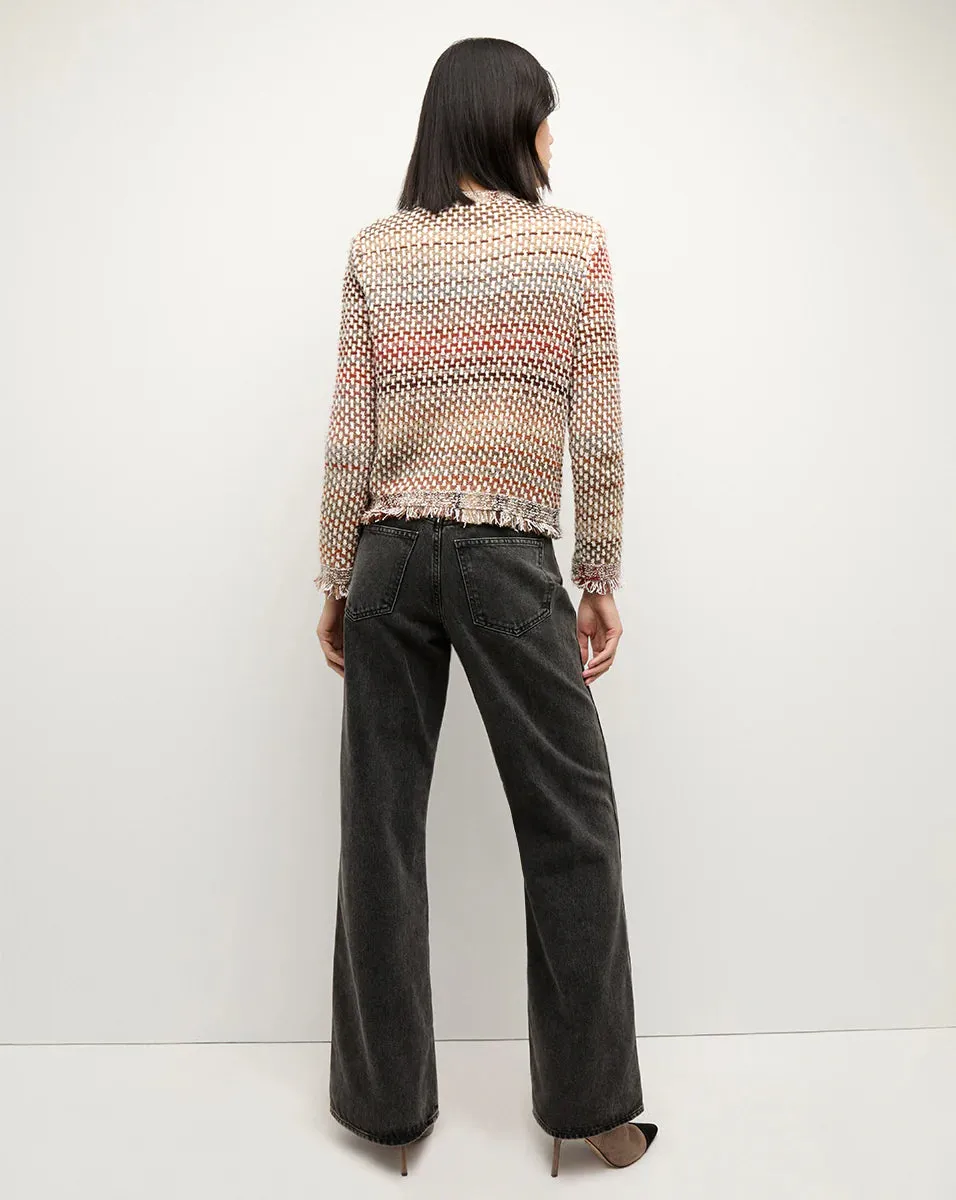 Veronica Beard - Sariyah Knit Jacket - Red Multi sold by Jessie Boutique product image thumbnail 4