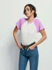 Nation LTD - Bobbie Tee - Violet Tulle sold by Jessie Boutique