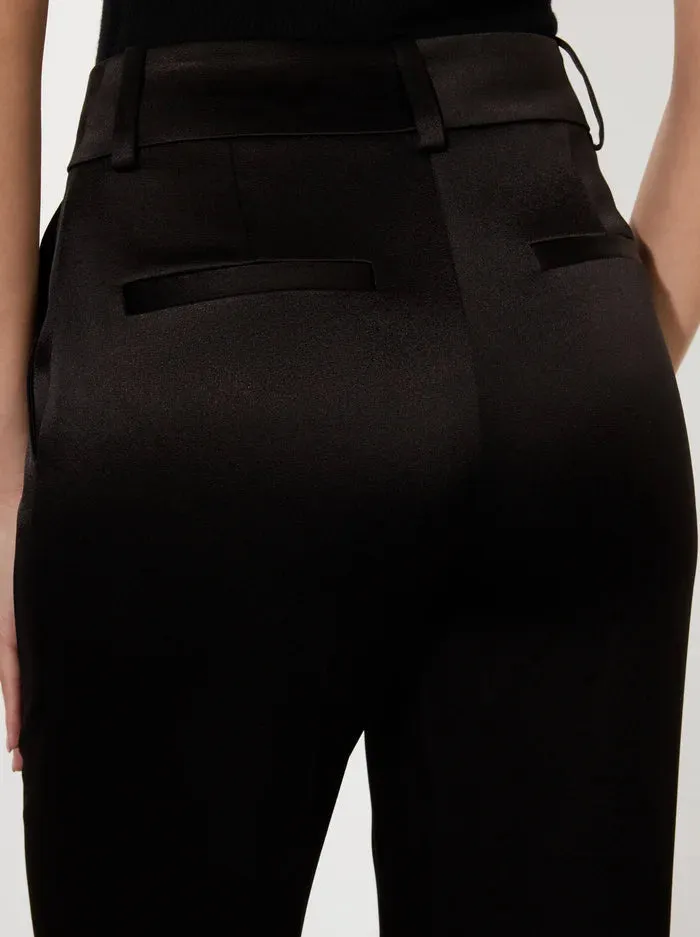 Alice + Olivia - Keaton H/R Straight Trouser - Black sold by Jessie Boutique product image thumbnail 3