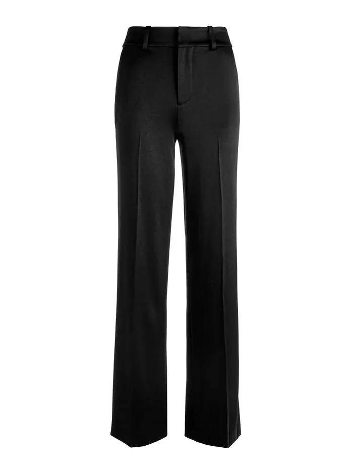 Alice + Olivia - Keaton H/R Straight Trouser - Black sold by Jessie Boutique product image thumbnail 4