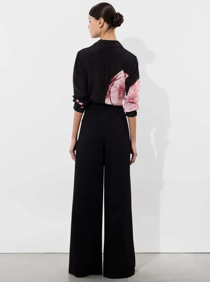 Alice + Olivia - Willa Placket Top - Luna Floral sold by Jessie Boutique product image thumbnail 3