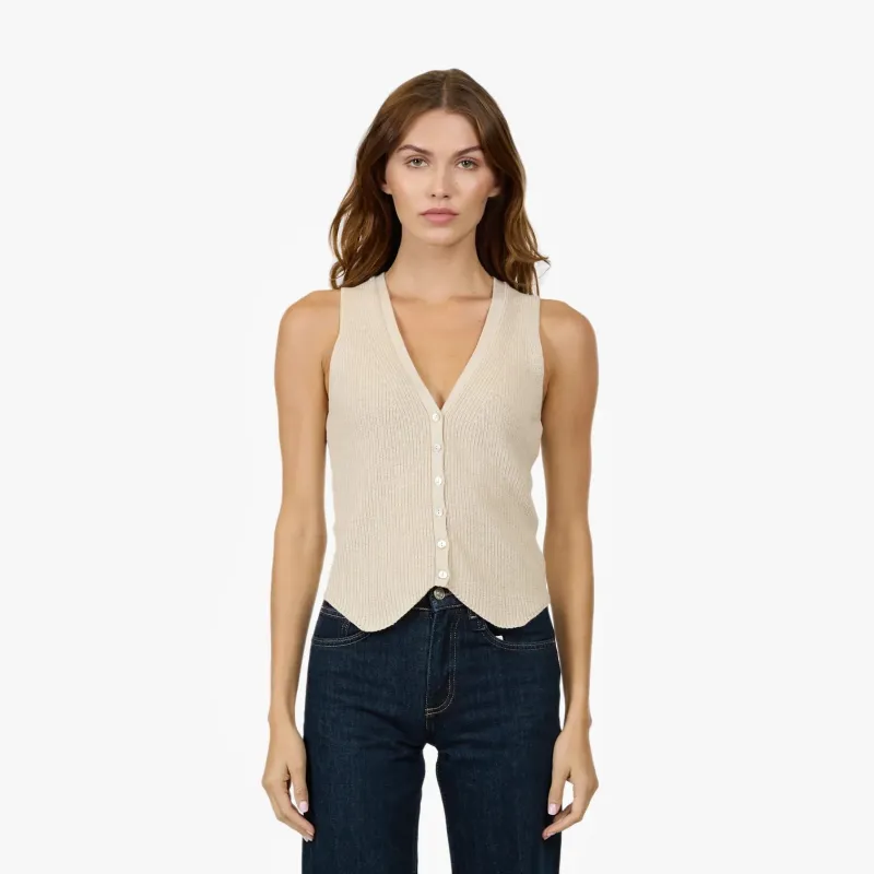 Autumn Cashmere - Shaker Vest - Multiple Colors sold by Jessie Boutique