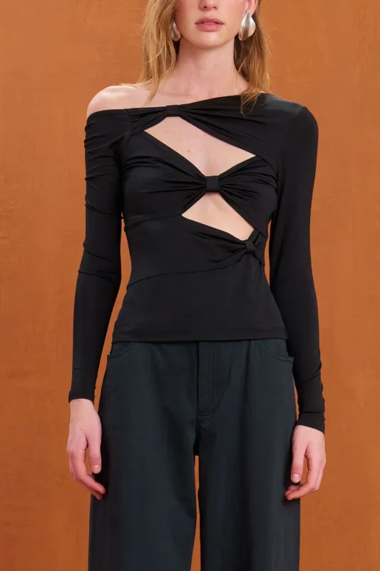 Cult Gaia - Rosia Top - Black sold by Jessie Boutique