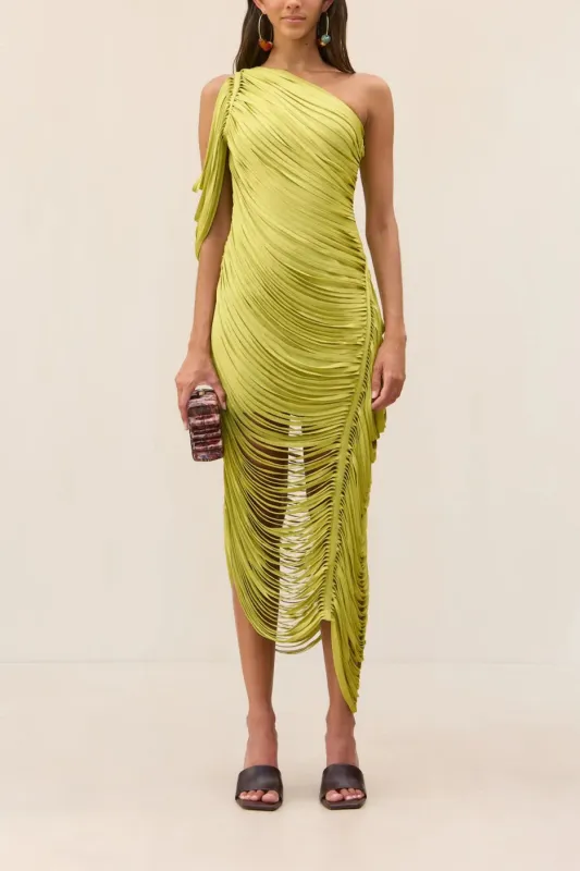 Cult Gaia - Sona Knit Dress - Algae sold by Jessie Boutique