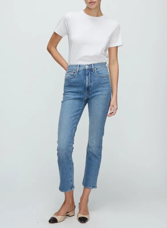 Veronica Beard - Ryleigh Ankle High Rise Slim Jeans - Wanderer Dust sold by Jessie Boutique