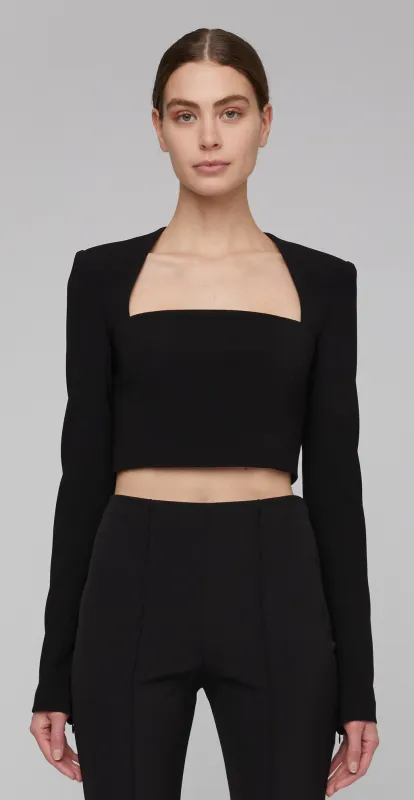 A.L.C - Ella Top - Black sold by Jessie Boutique