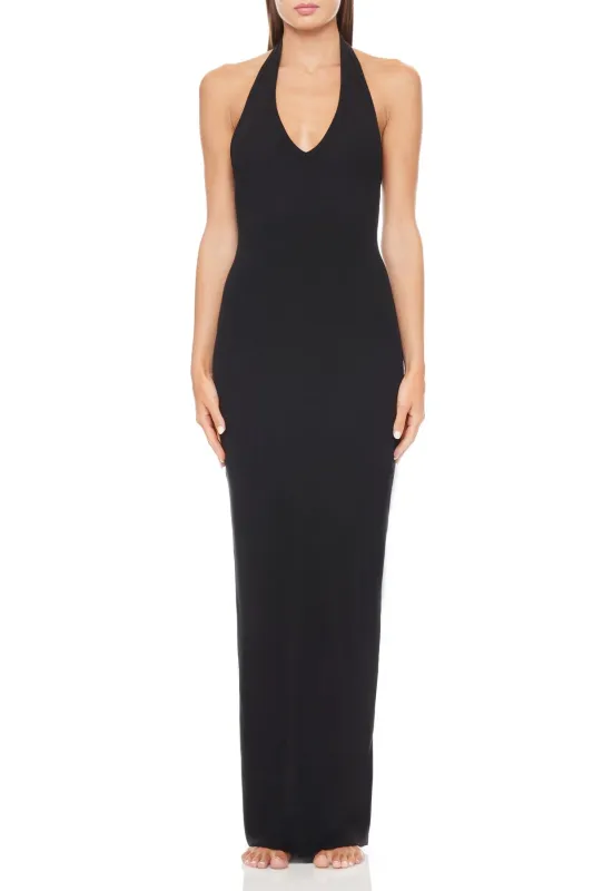 Eterne - Halter Maxi Dress - Black sold by Jessie Boutique