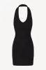 Eterne - Halter Mini Dress - Black sold by Jessie Boutique