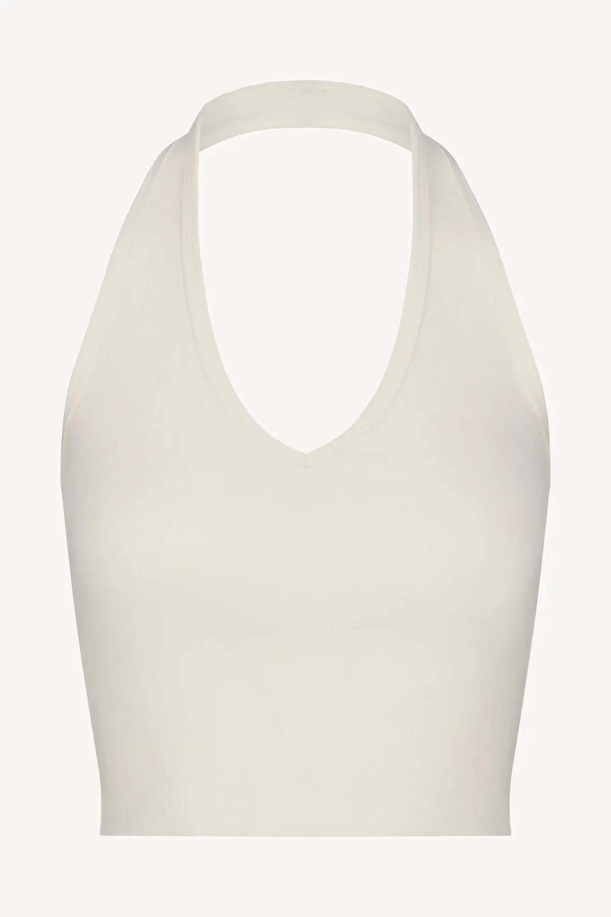 Eterne - Cropped Halter Top - Cream sold by Jessie Boutique product image thumbnail 3