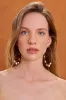 Cult Gaia - Nubia XL Earrings - Pearl sold by Jessie Boutique