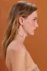 Cult Gaia - Nubia XL Earrings - Pearl sold by Jessie Boutique