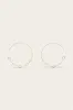 Cult Gaia - Nubia XL Earrings - Pearl sold by Jessie Boutique