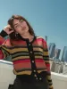 Nation LTD - Carmela Cardigan - Vintage Stripe sold by Jessie Boutique