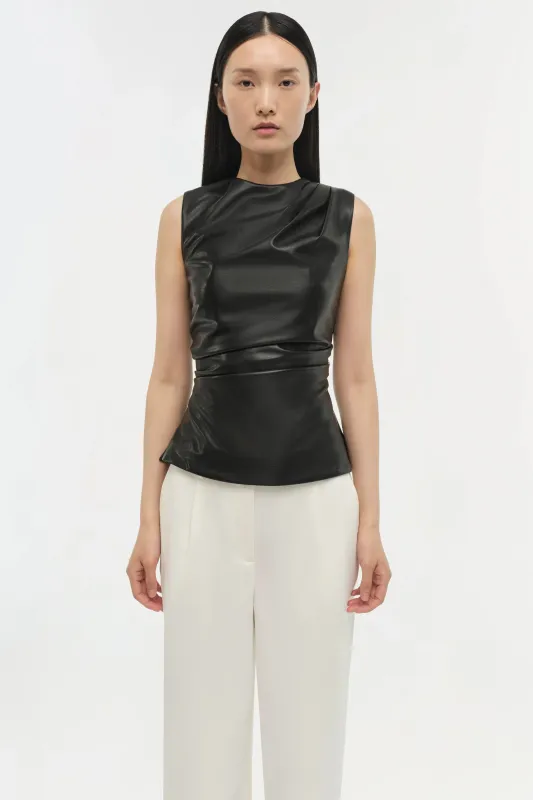 Simkhai - Wynter Top - Black sold by Jessie Boutique