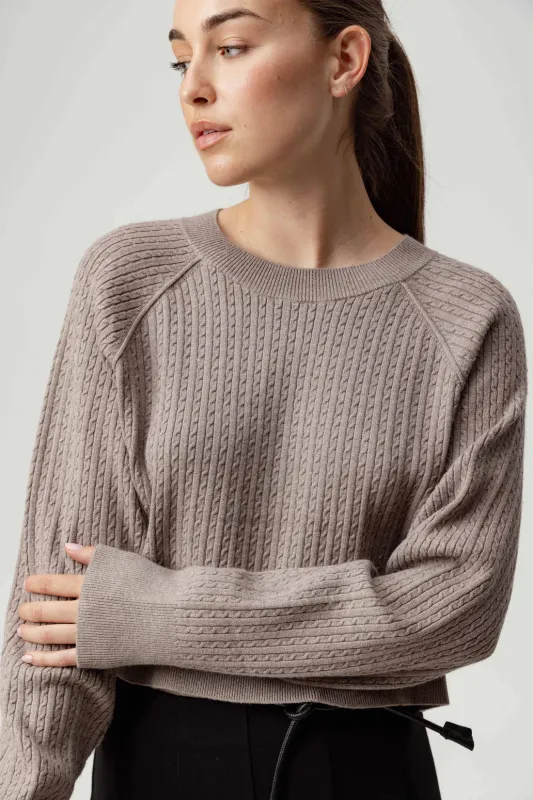 Sundays - Venice Sweater - Toast sold by Jessie Boutique