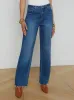 L’agence - Tiana Raw-Hem Wide-Leg Jean - Stockton sold by Jessie Boutique