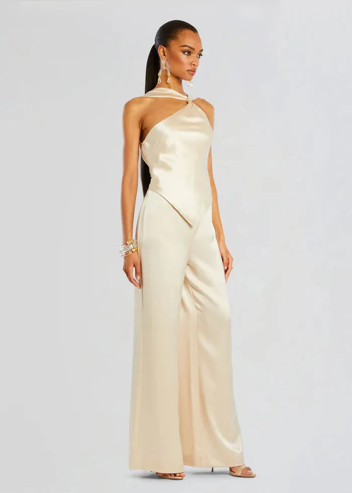 Retrofete - Ensley Jumpsuit - Light Champagne sold by Jessie Boutique product image thumbnail 4