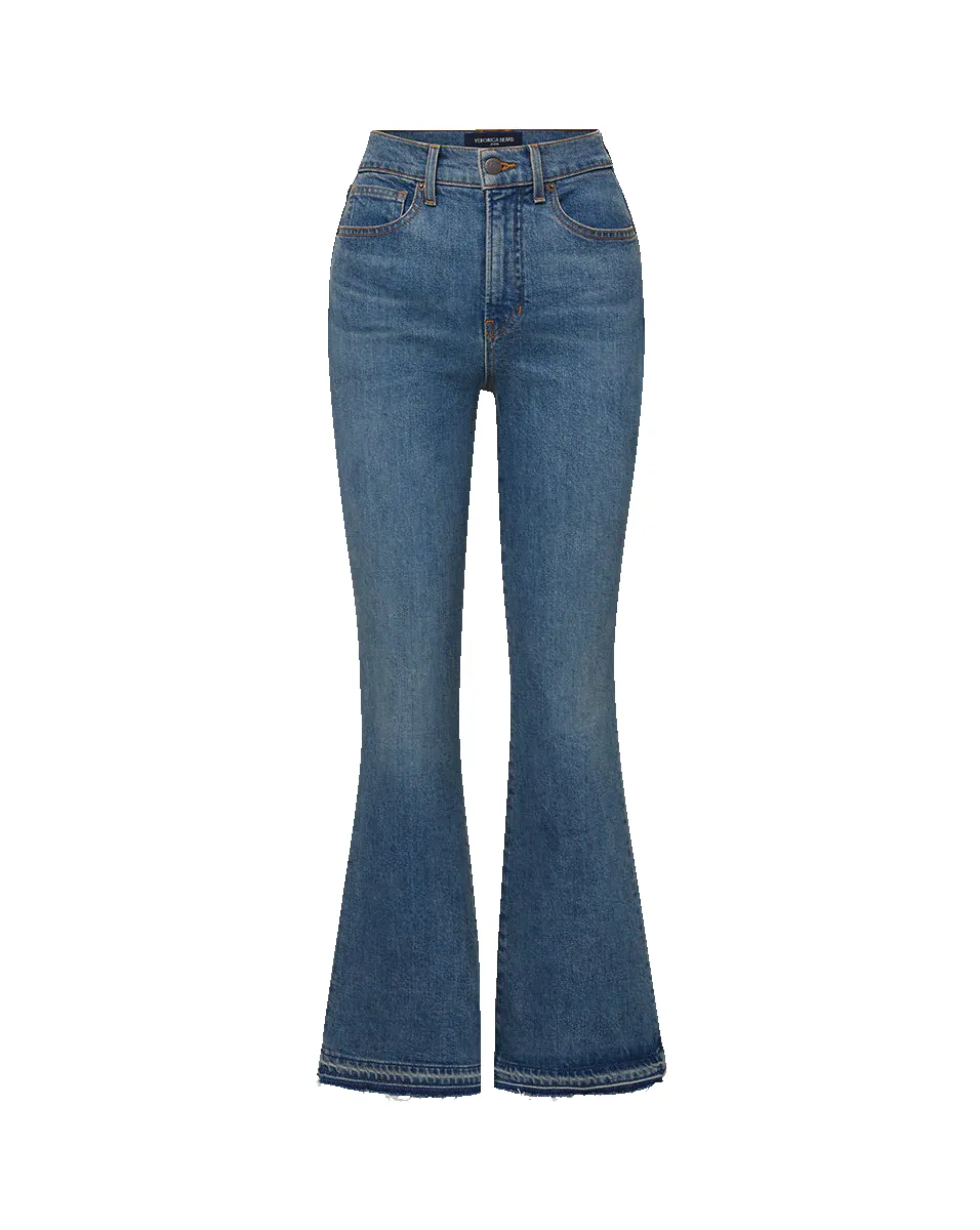 Veronica Beard - Carson Ankle Flare w/ Let Down Hem - Thriller sold by Jessie Boutique product image thumbnail 4