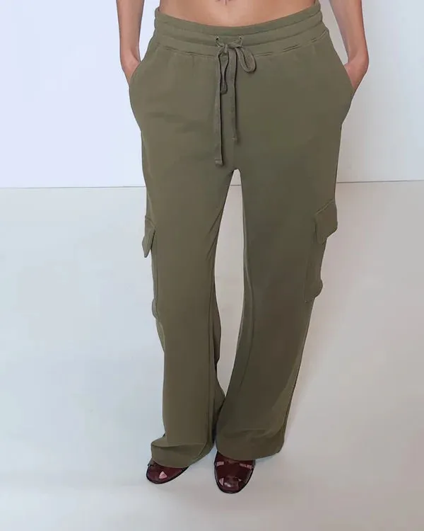 Nation LTD - Casey Cargo Sweatpant - Capers sold by Jessie Boutique product image thumbnail 2