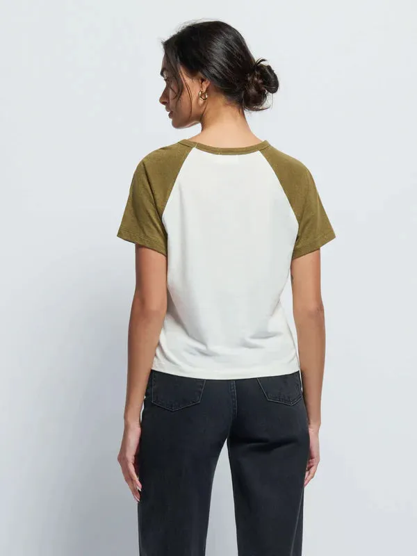 Nation LTD - Bobbie Tee - Capers sold by Jessie Boutique product image thumbnail 4