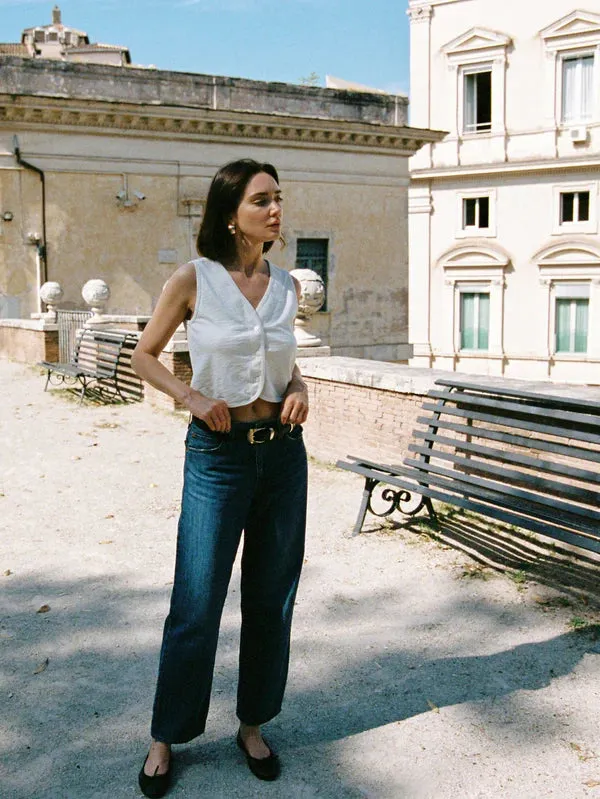 Nation LTD - Vienna Vest - Porcelain sold by Jessie Boutique product image thumbnail 3