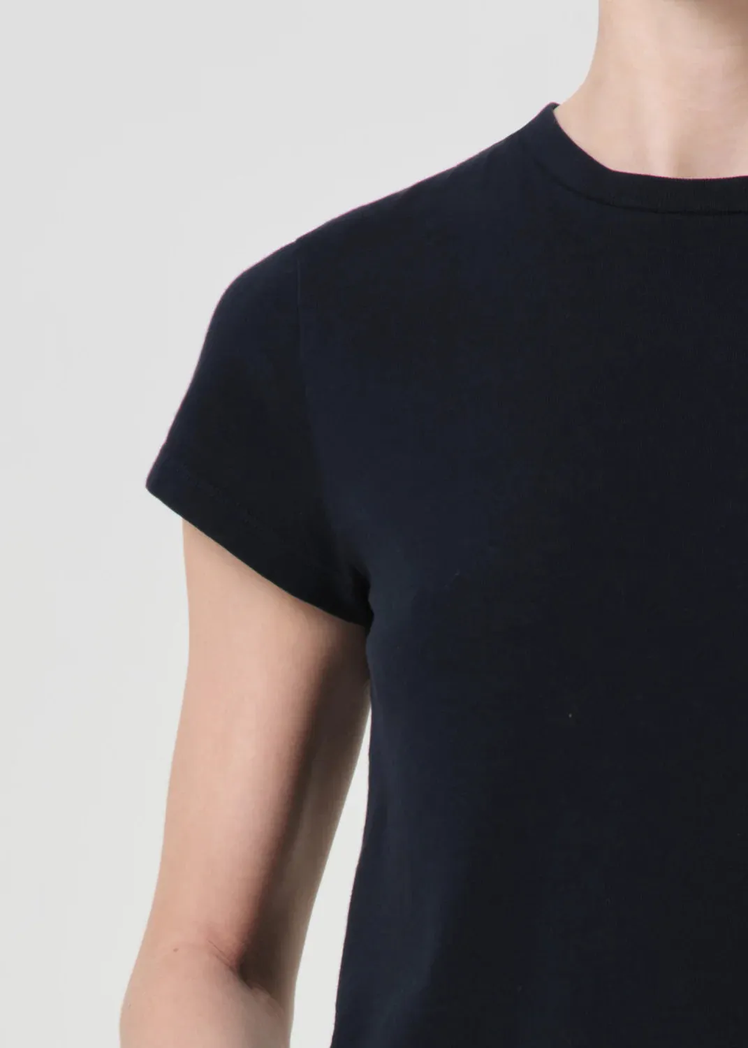 Agolde - Adine Shrunken Tee - Storm sold by Jessie Boutique product image thumbnail 4