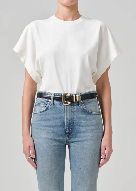 Citizens of Humanity - Fiora Origami Tee - Pashmina sold by Jessie Boutique