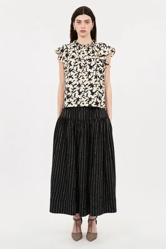 Ulla Johnson - Julia Top - Moonstone sold by Jessie Boutique