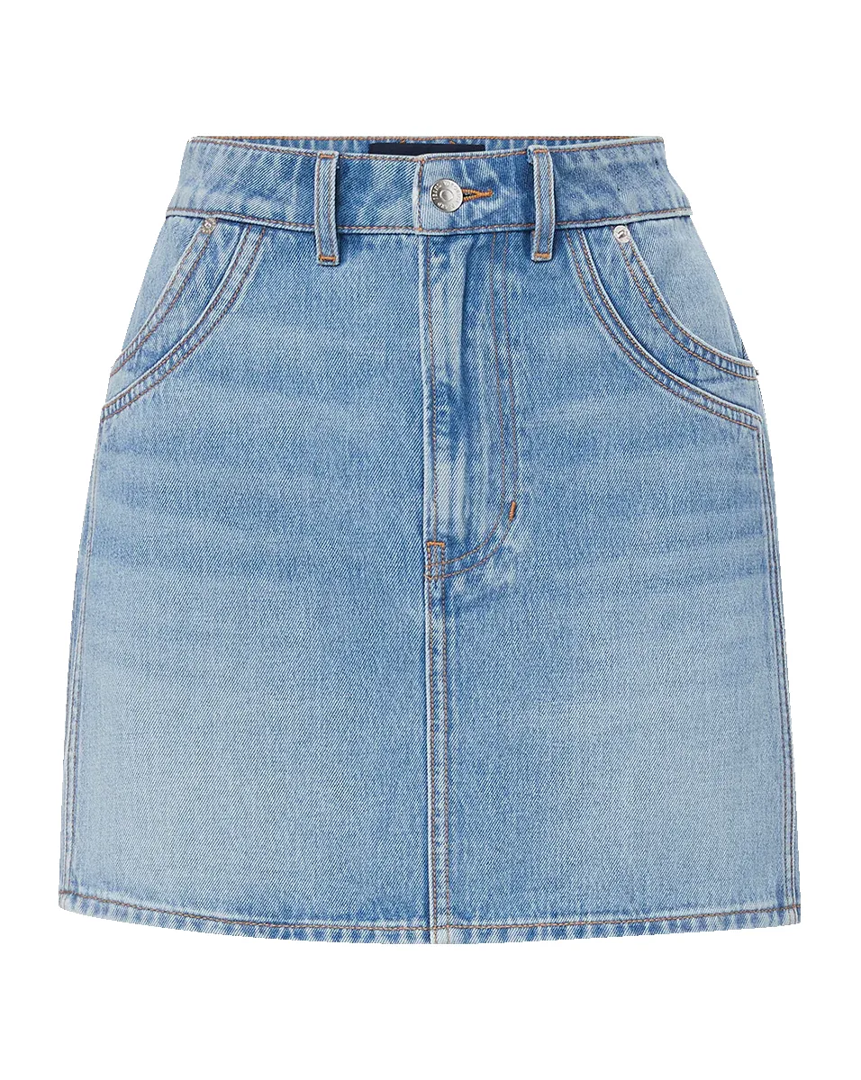 Veronica Beard - Raundi Double Seam Denim Skirt - Nova sold by Jessie Boutique product image thumbnail 4