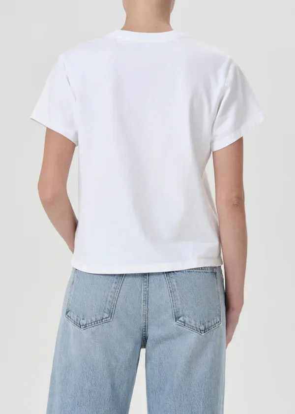 Agolde - Jones T-Shirt - White sold by Jessie Boutique product image thumbnail 3