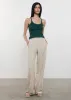 Enza Costa - Silk Knit U Tank - Malachite sold by Jessie Boutique