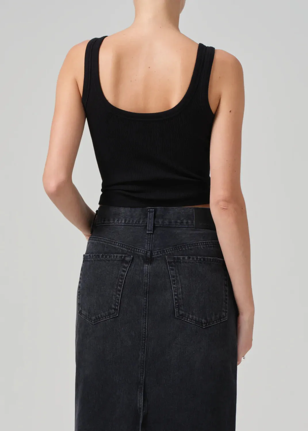 Citizens of Humanity - Faye Tank - Black sold by Jessie Boutique product image thumbnail 3