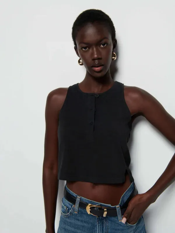 Nation LTD - Bree Tank - Jet Black made by Nation LTD