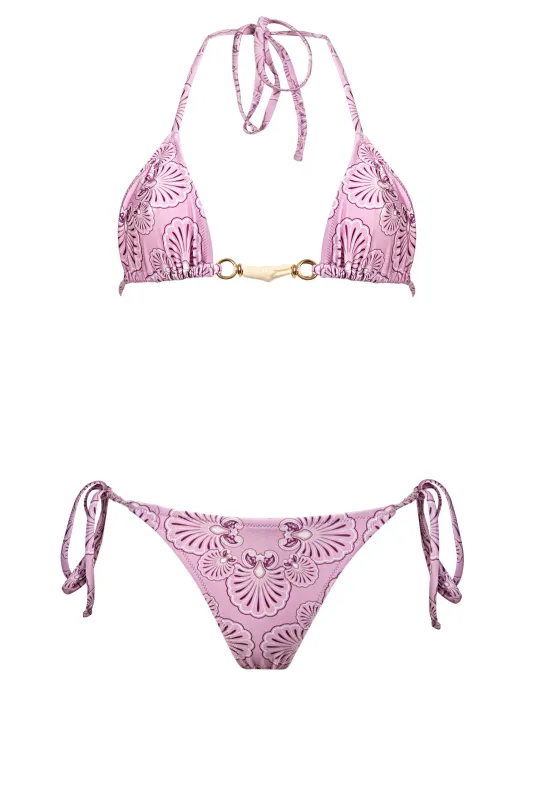 Shani Shemer - Khloe Bikini Bottom - Lavender sold by Jessie Boutique