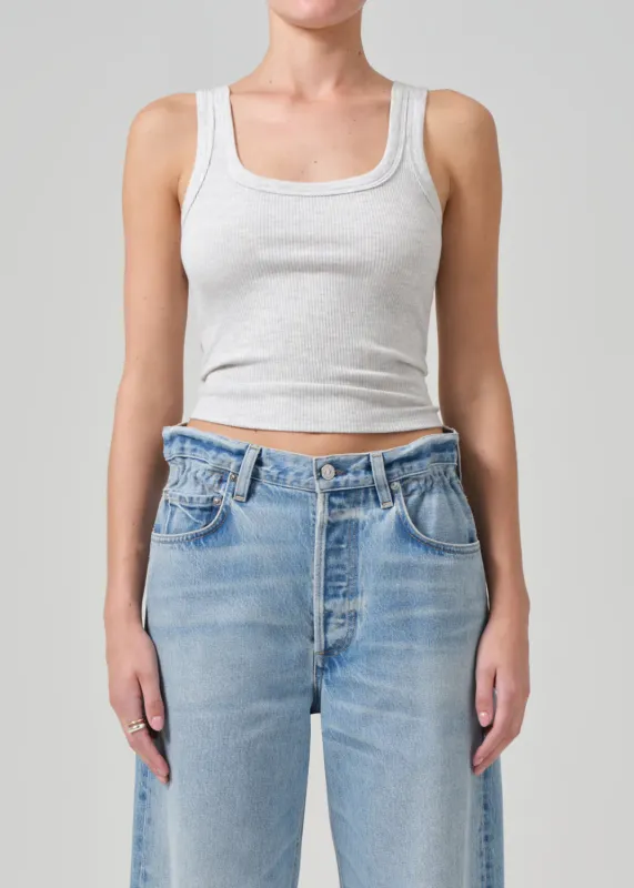 Citizens of Humanity - Faye Tank - Heather Grey sold by Jessie Boutique