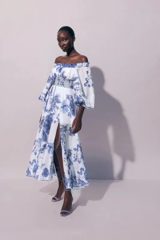 Charo Ruiz - Veray Long Dress - Surf Blue made by Jessie Boutique