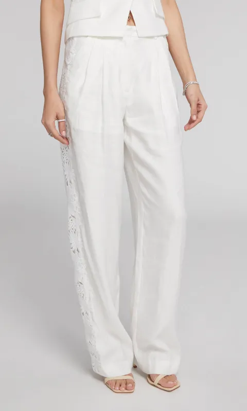 Lauren Manoogian Gallery Pants in Ecru | Parallel