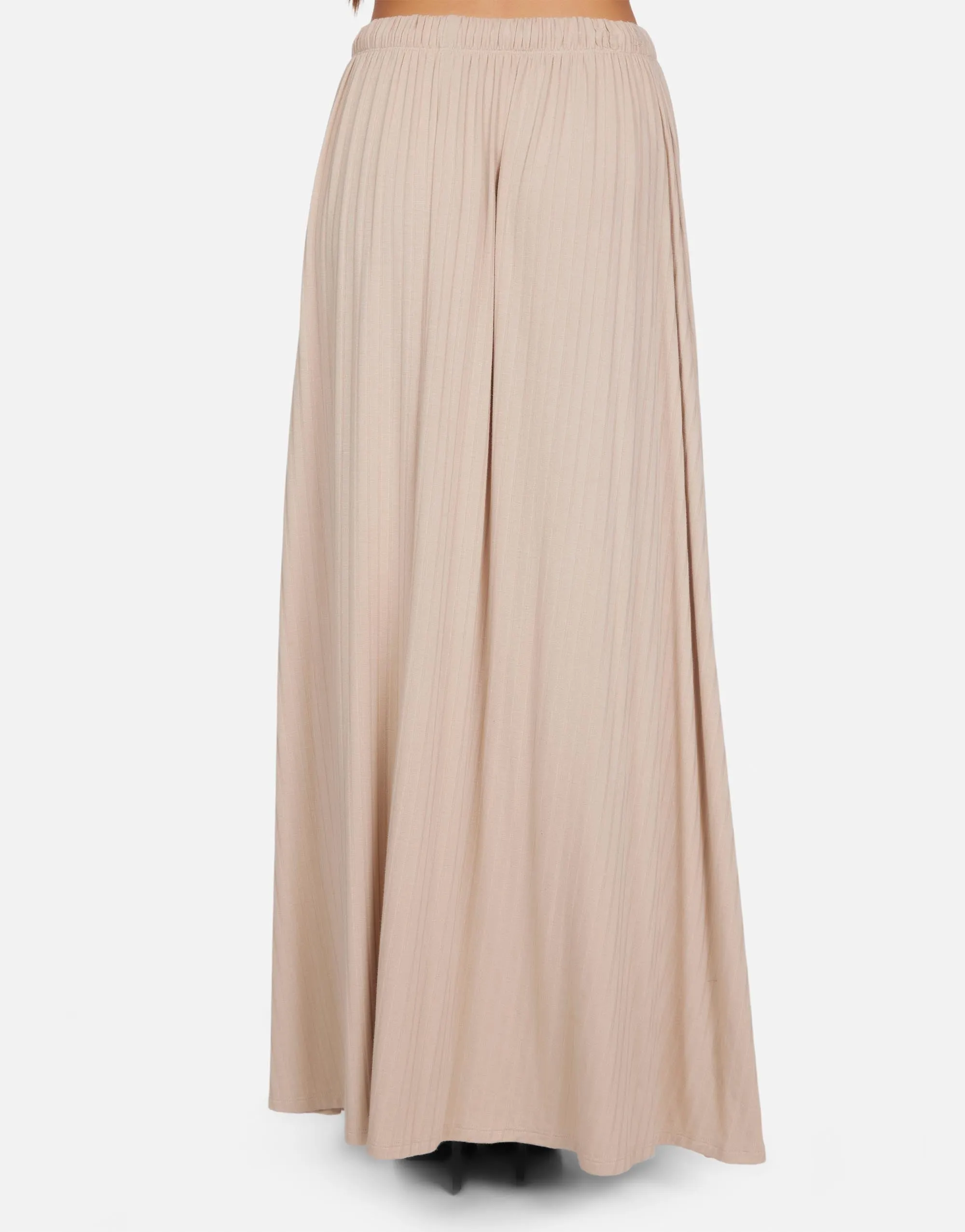 Michael Lauren - Kenno Maxi Skirt - Soft Beige sold by Jessie Boutique product image thumbnail 3