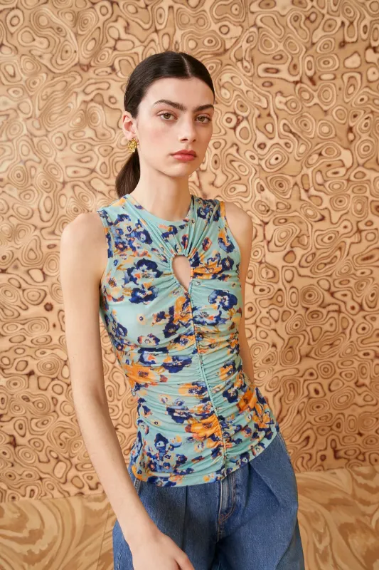 Ulla Johnson - Gabi Top - Morning Dew sold by Jessie Boutique