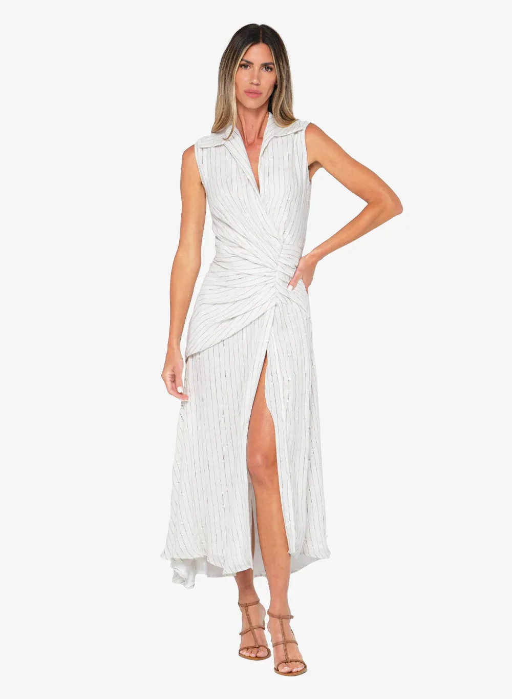 JBQ - Lydia Dress 2.0 - Black Stripe sold by Jessie Boutique