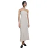 Enza Costa - Linen Bias Dress - Flax sold by Jessie Boutique