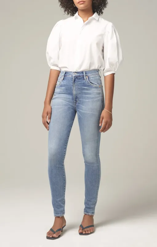 Citizens of Humanity - Chrissy High Rise Skinny - Islands sold by Jessie Boutique